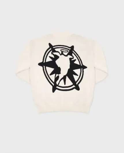 Divin By Divin Cream Knitwear/Sweatshirt