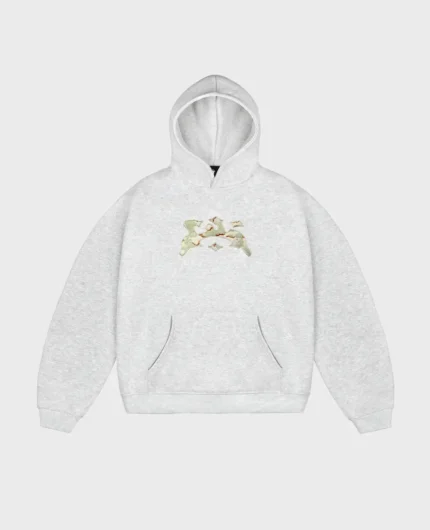 Divin By Divin Grey Camo Curb Hoodie