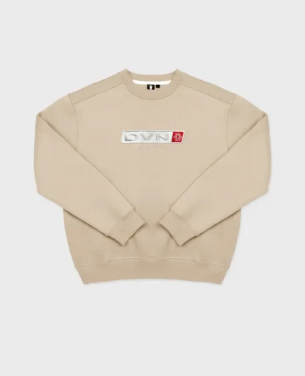 Divin By Divin Sand Dvn-Box Crewneck