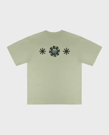 Divin by Divin Green Pixel T-Shirt